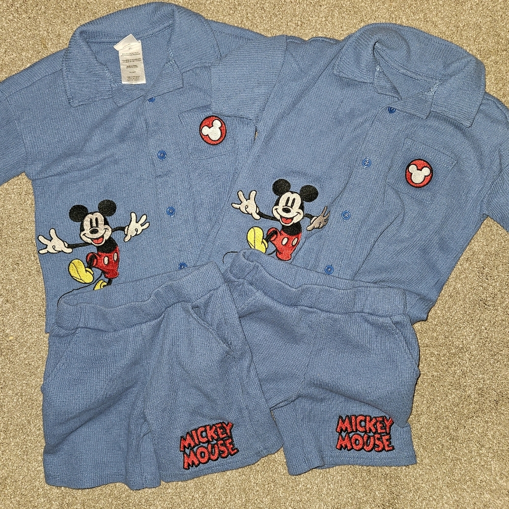 Jr. Mickey Disney Brand Mickey Mouse Kids Outfit Sets
